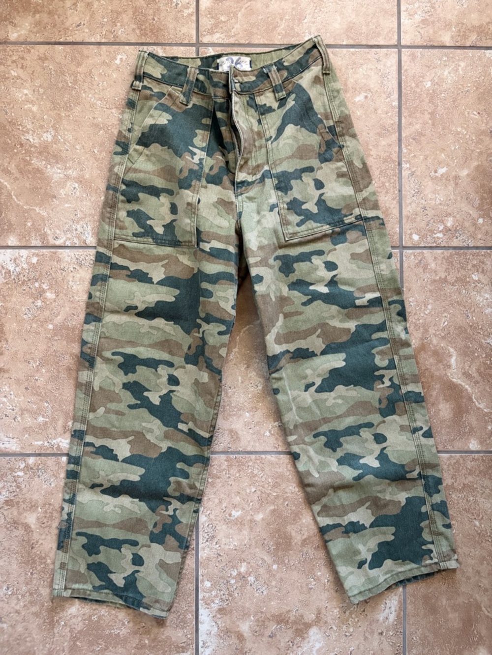 We the Free camo pants